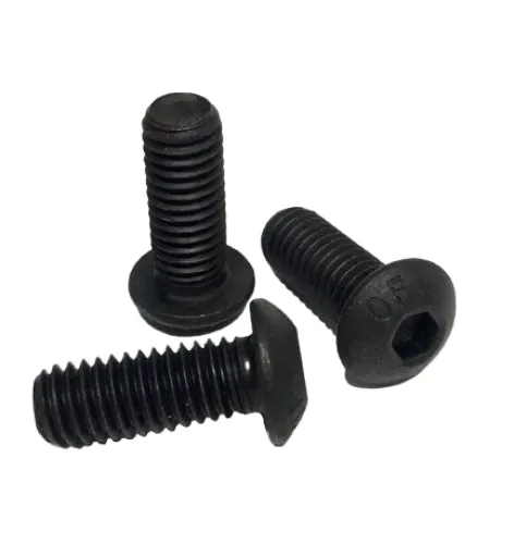 1/4-20 x 3/4" Button Head Socket Cap Screws Plain Finish QTY 100