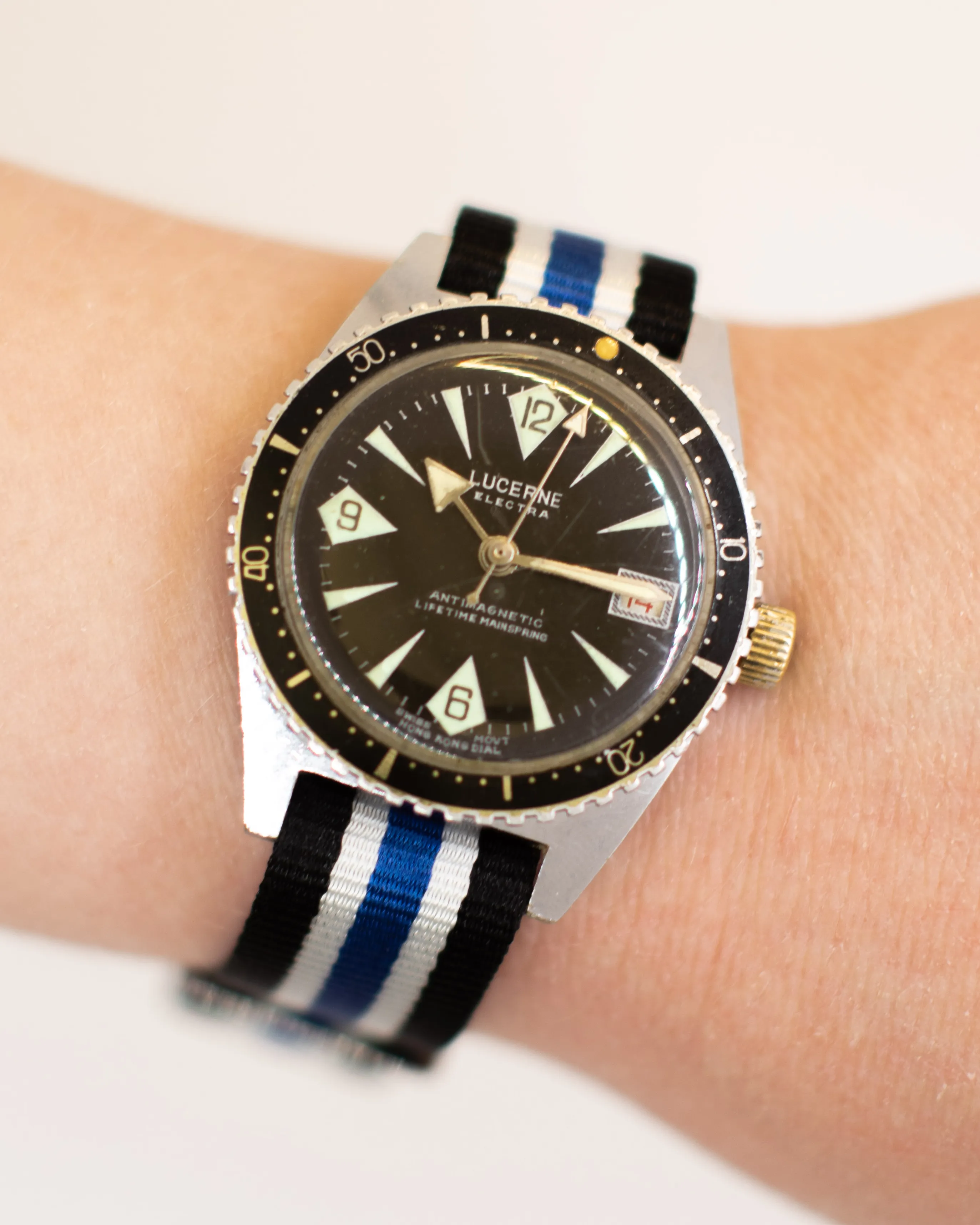 1960s Lucerne Dive Watch