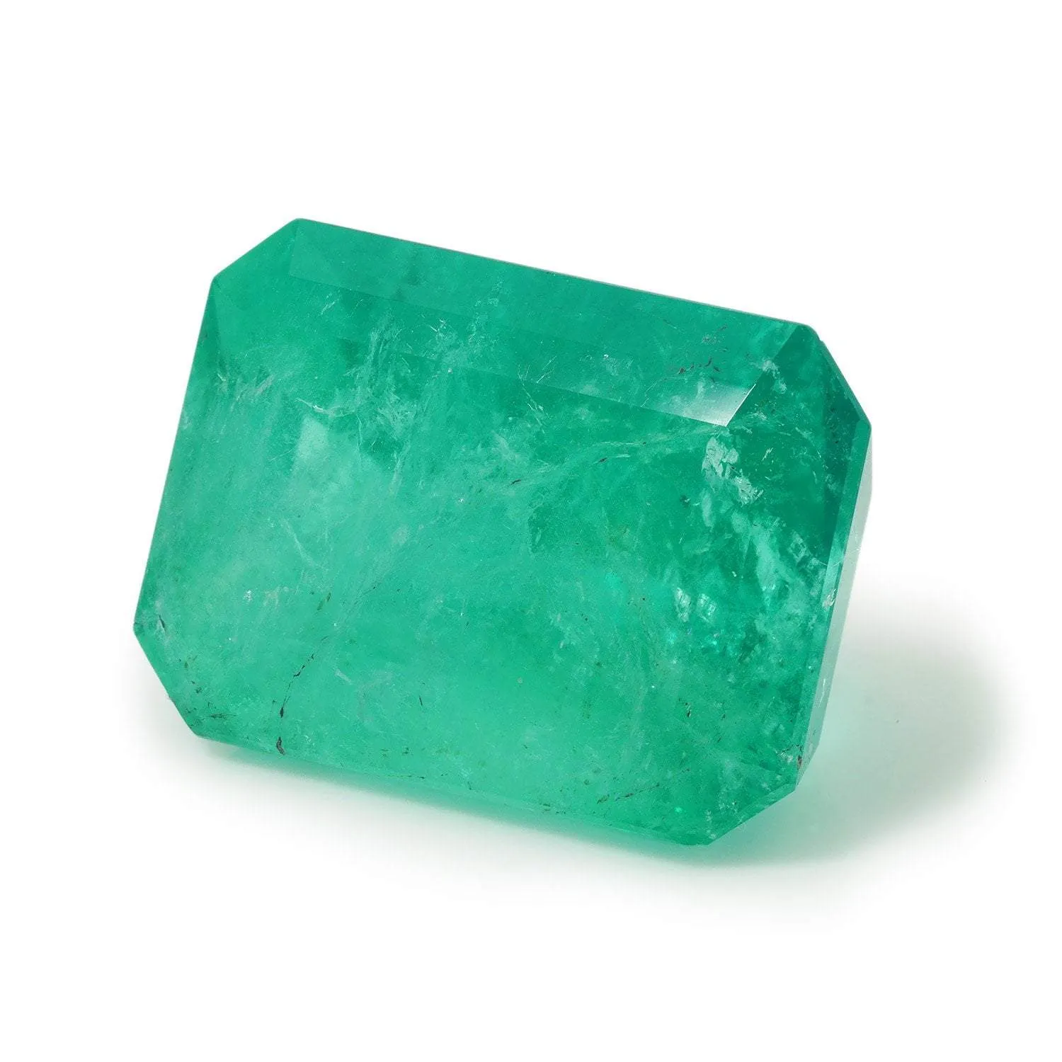 24.70 Carat EGL USA Certified Loose Natural Colombian Emerald