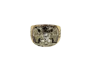 32nd Degree Masonic Double Eagle Ring