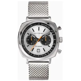 Accurist Chronograph Gents Mesh Watch