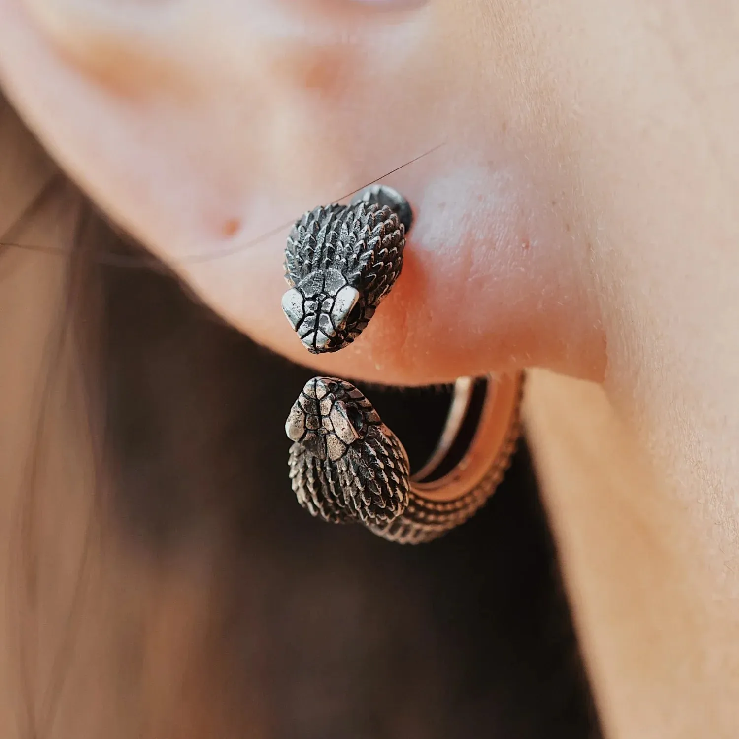 Amphisbaena Earrings