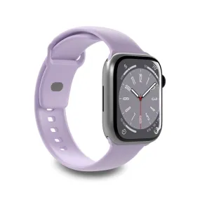 Apple Watch (38/40/SE/41/42mm) Puro ICON Silicone Urrem - Lilla