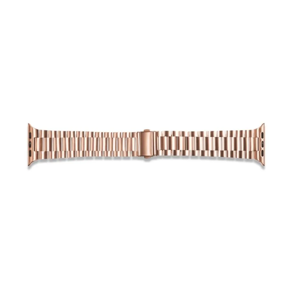 Apple Watch 42mm - 44mm ultra thin stainless steel watch strap - Rose Gold