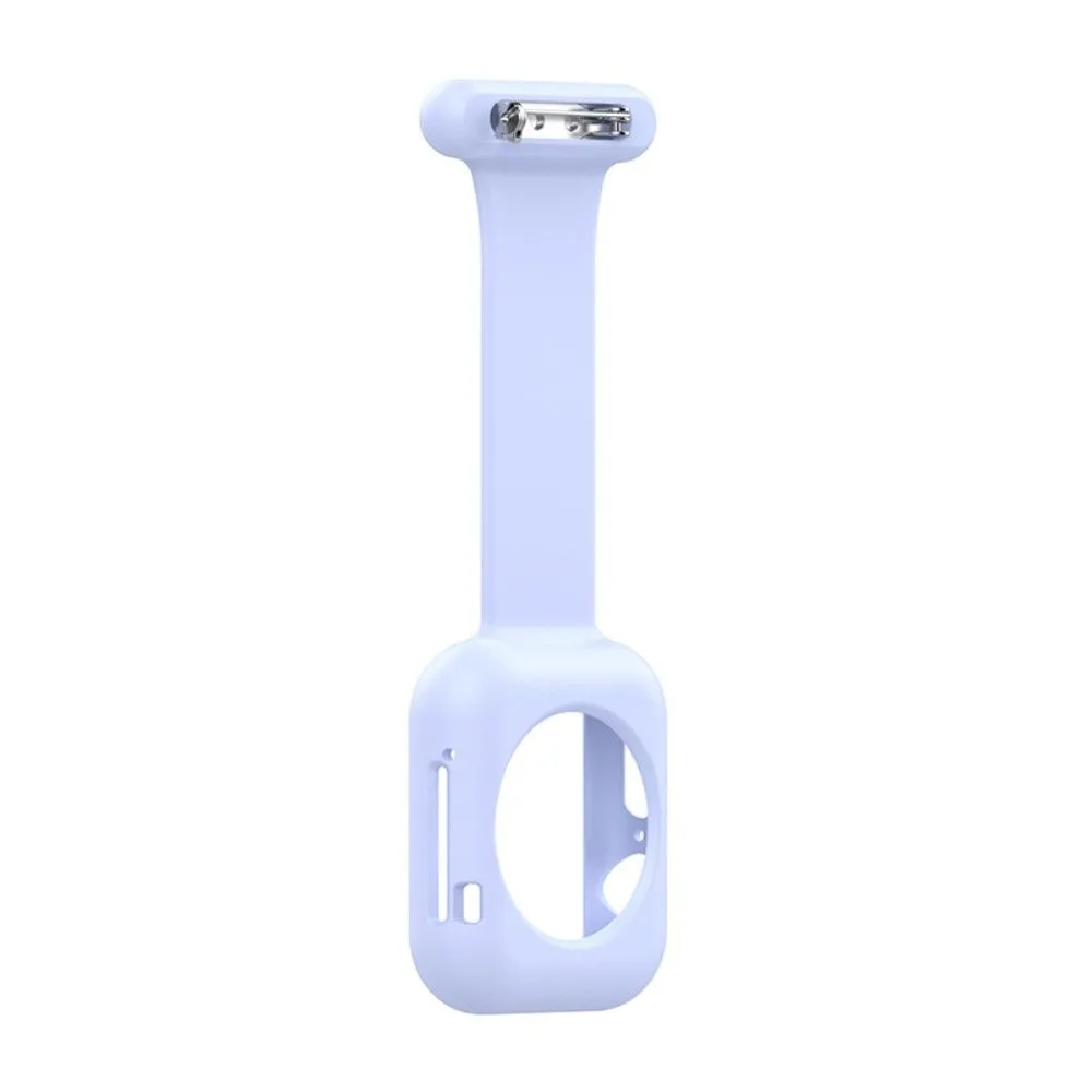 Apple Watch (45mm) doctor nurse silicone watch strap - Baby Blue