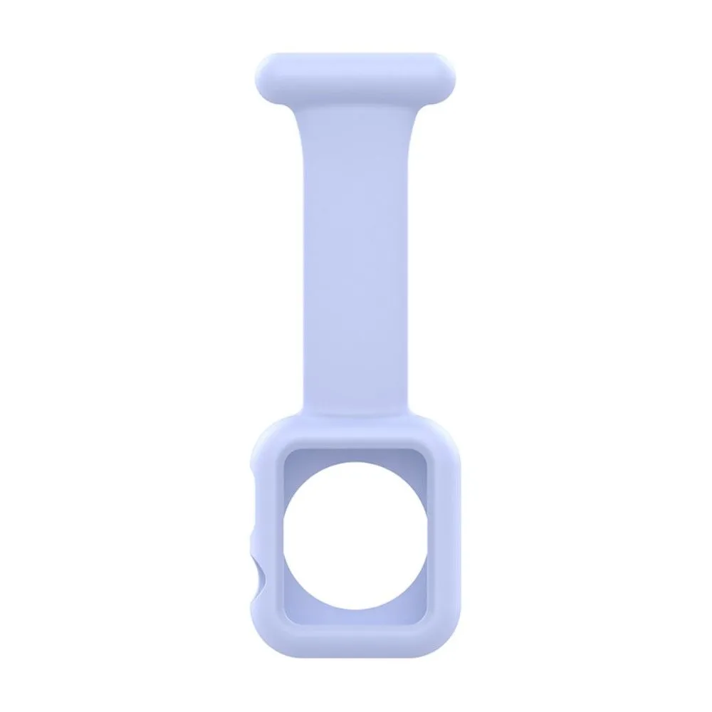 Apple Watch (45mm) doctor nurse silicone watch strap - Baby Blue