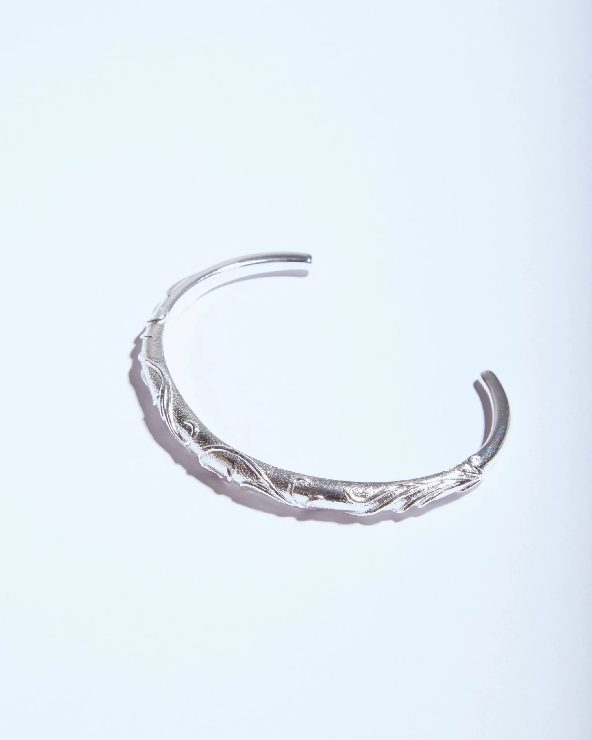 Aqal Silver Bangle