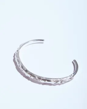 Aqal Silver Bangle