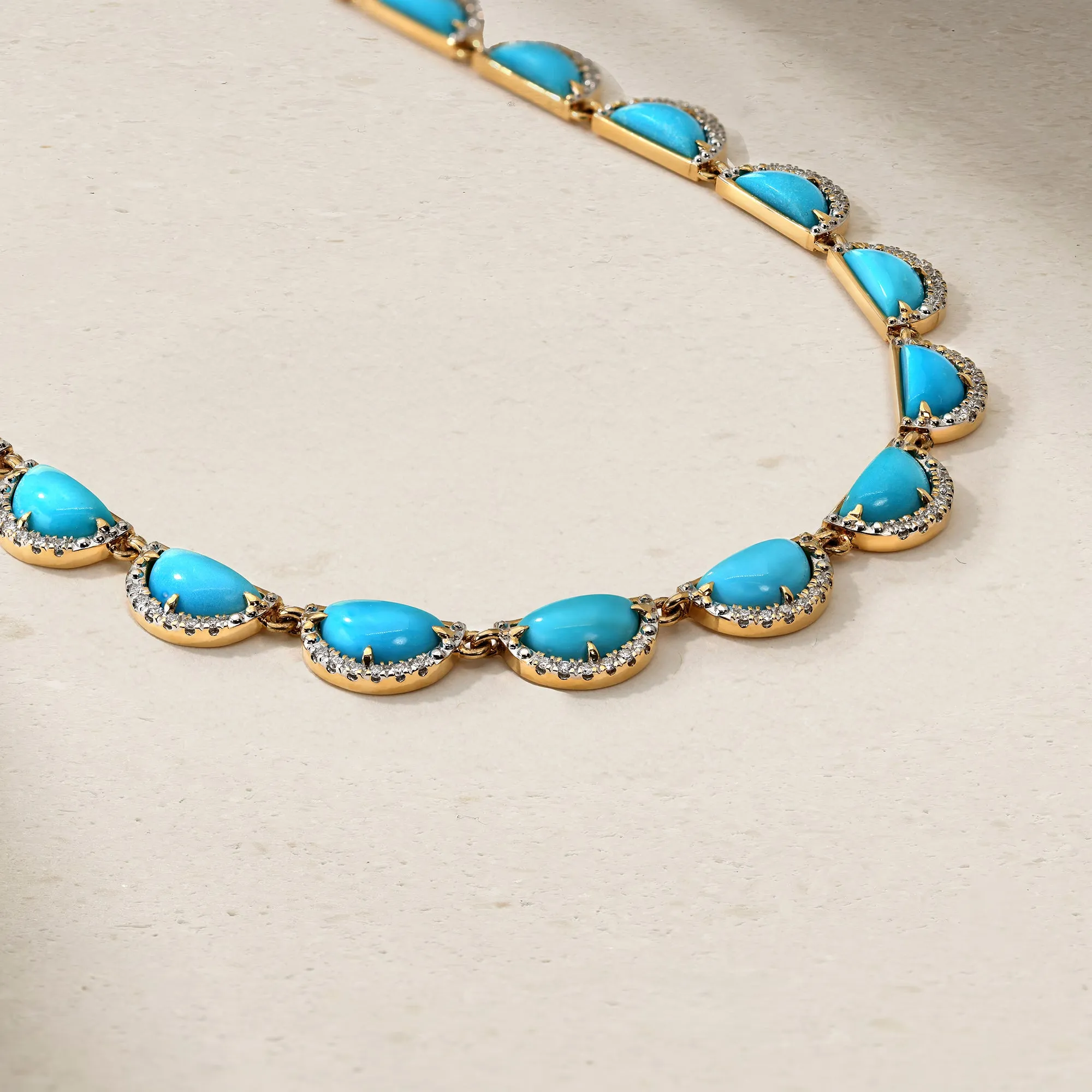 Arch Turquoise Necklace