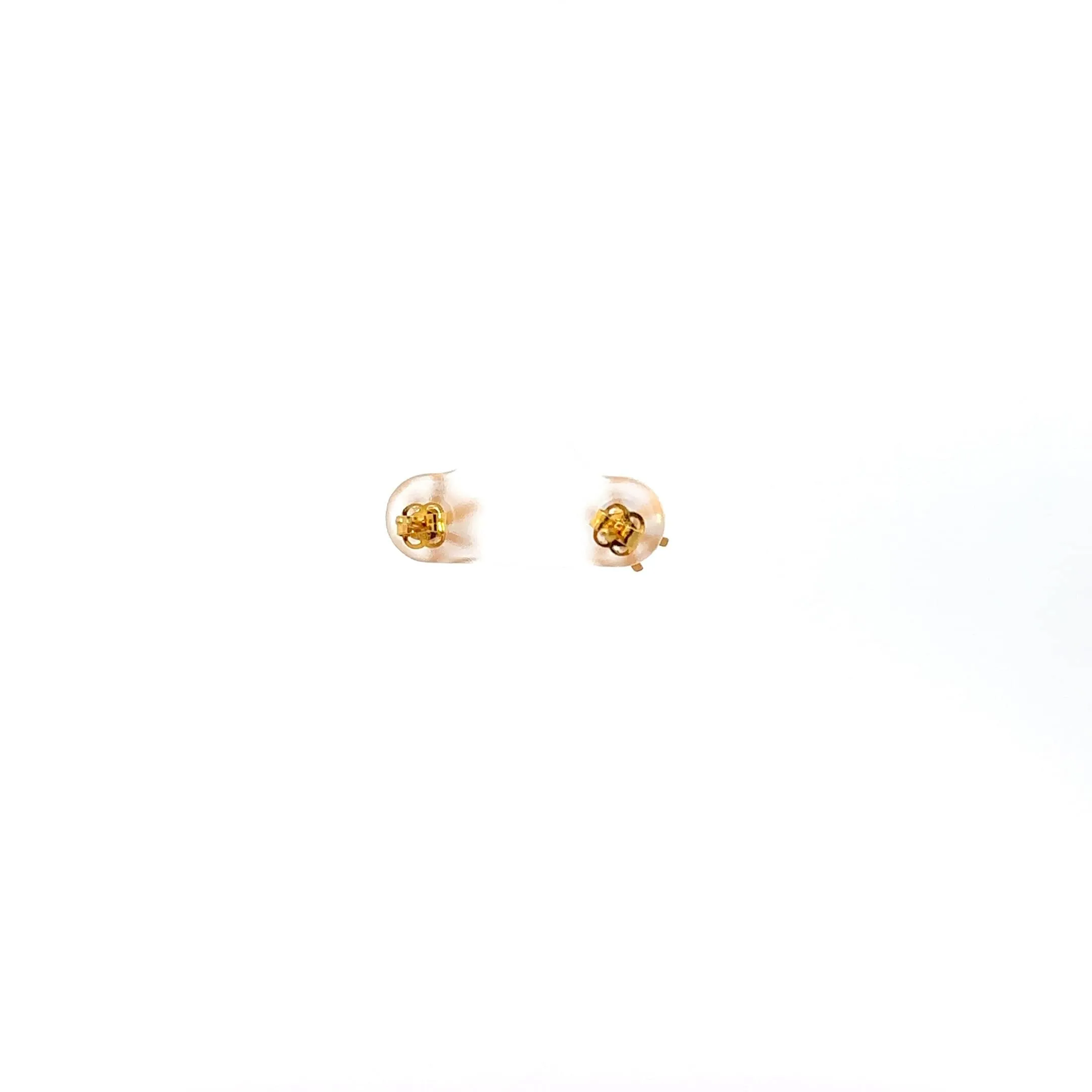 Baikalla™ 18k Gold CZ Stud Earrings