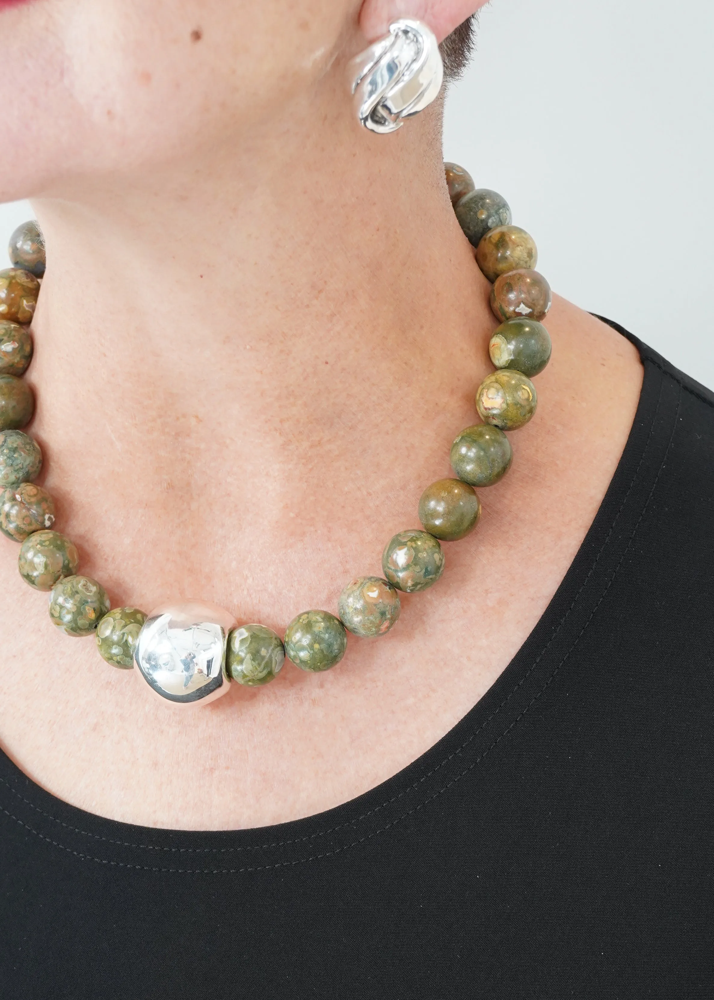 Bat Ami - Polar Jade Necklace