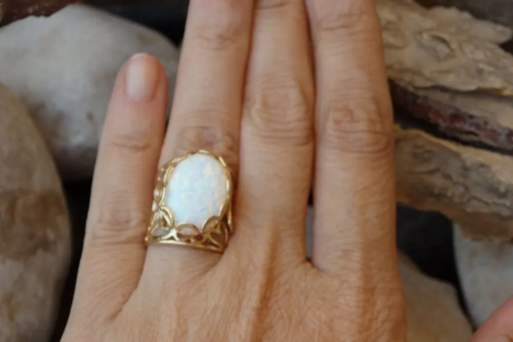 Big Opal Ring