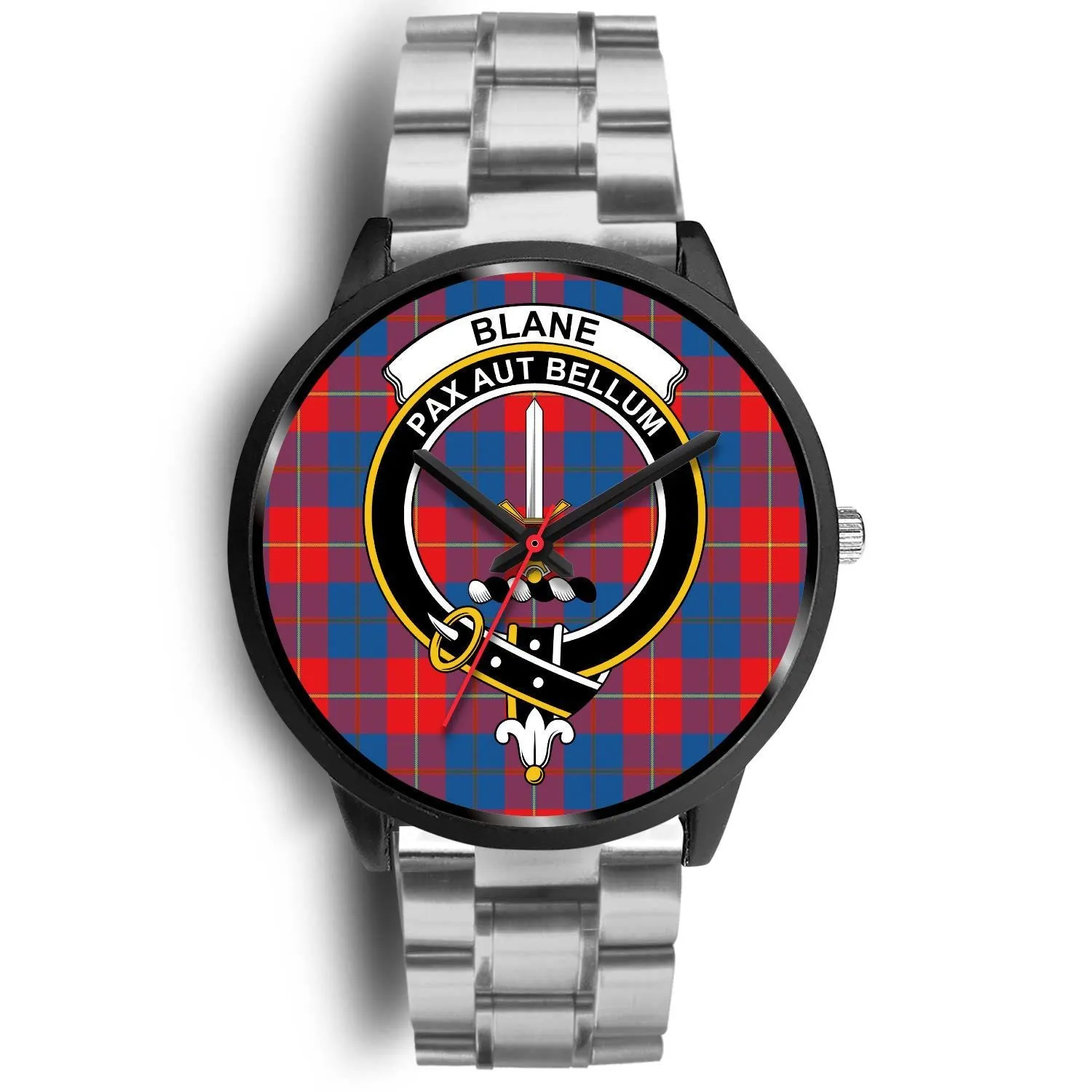 Blane Clan Badge Tartan Black Watch