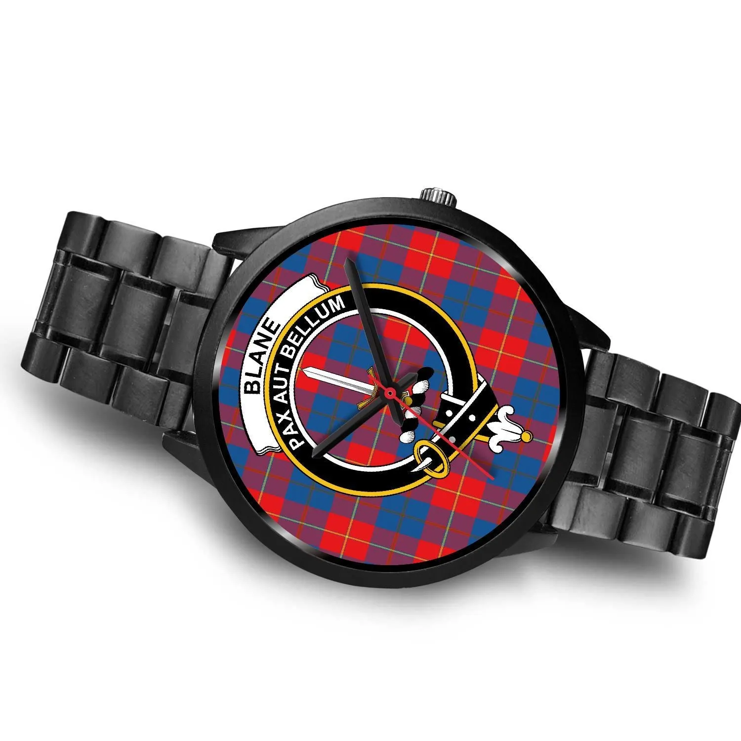 Blane Clan Badge Tartan Black Watch