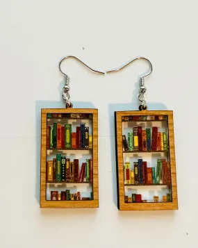 Book Earrings