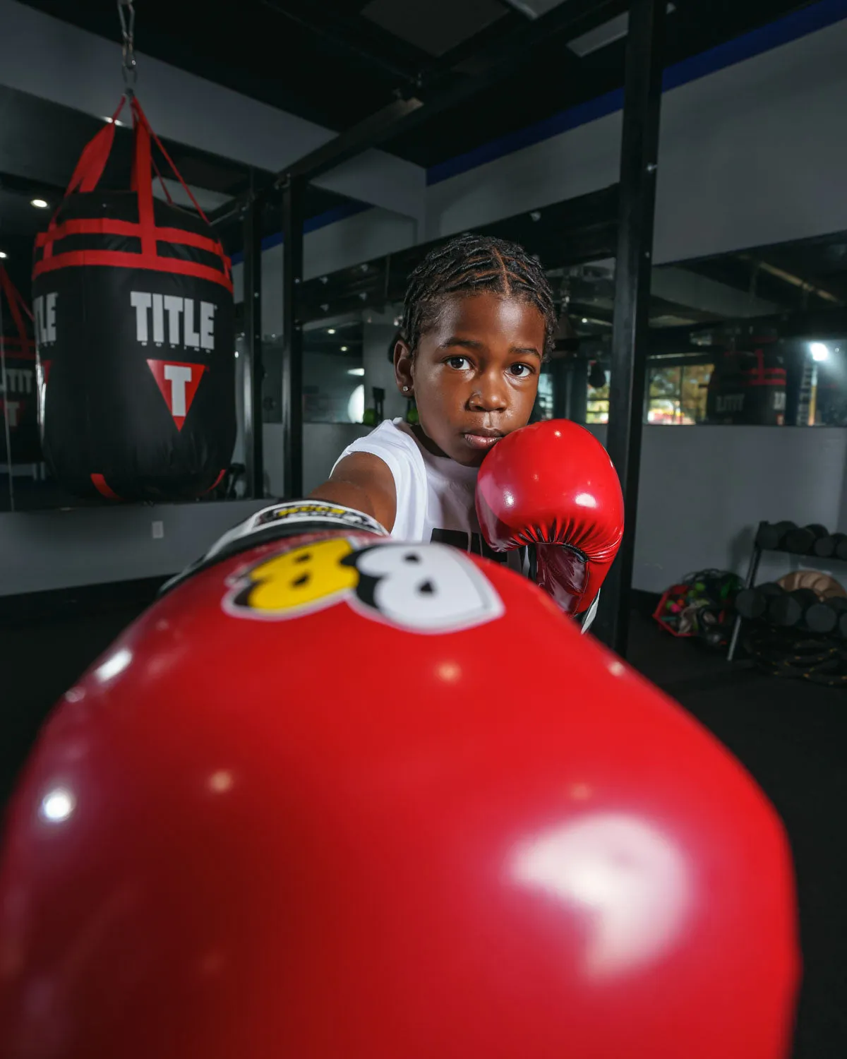 BOOM BOOM Boxing Silencer Youth Bag Gloves