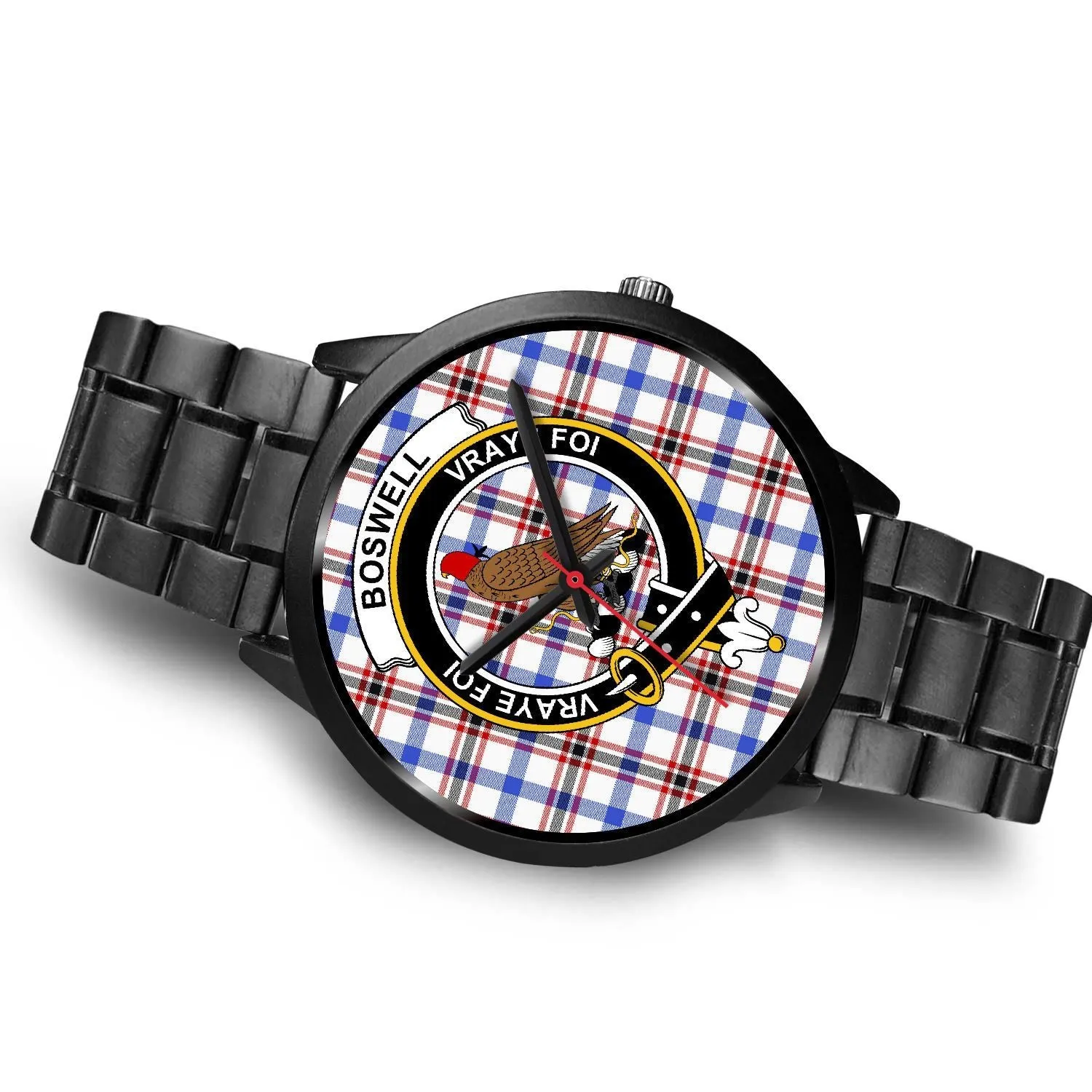 Boswell Modern Clan Badge Tartan Black Watch