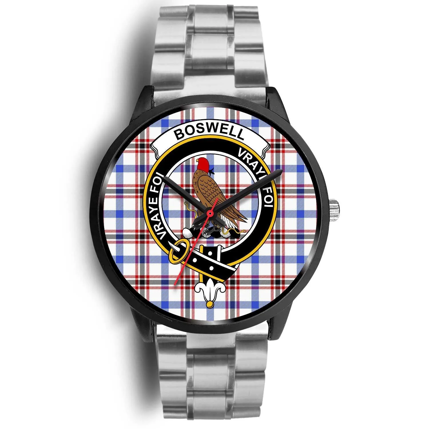 Boswell Modern Clan Badge Tartan Black Watch