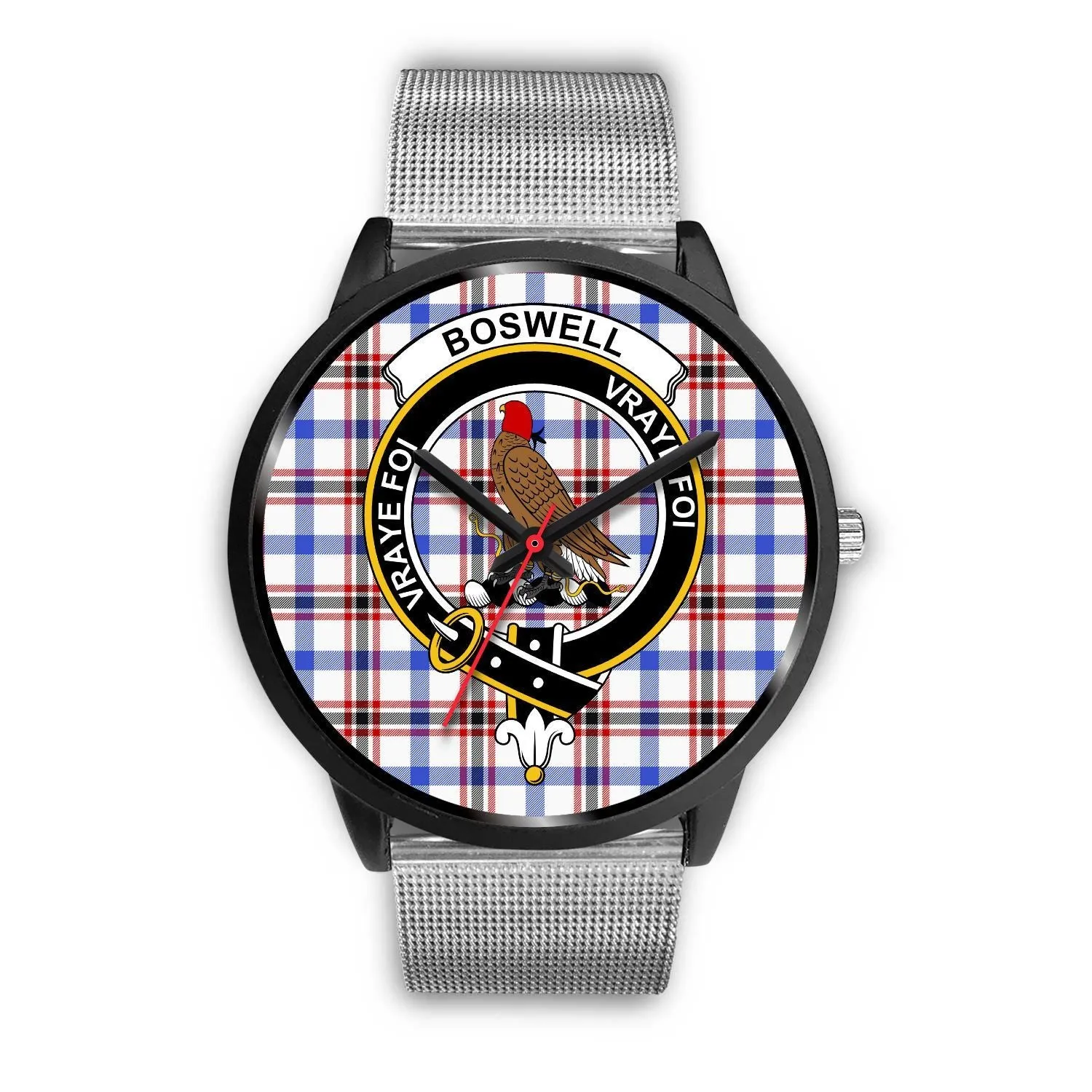 Boswell Modern Clan Badge Tartan Black Watch