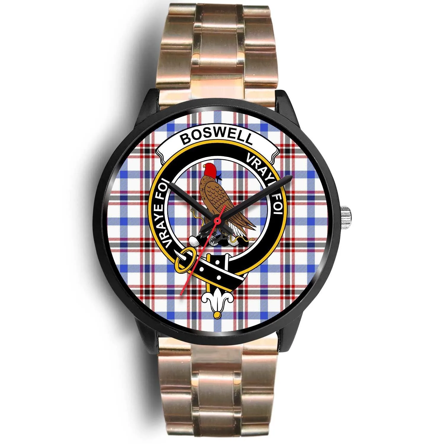 Boswell Modern Clan Badge Tartan Black Watch