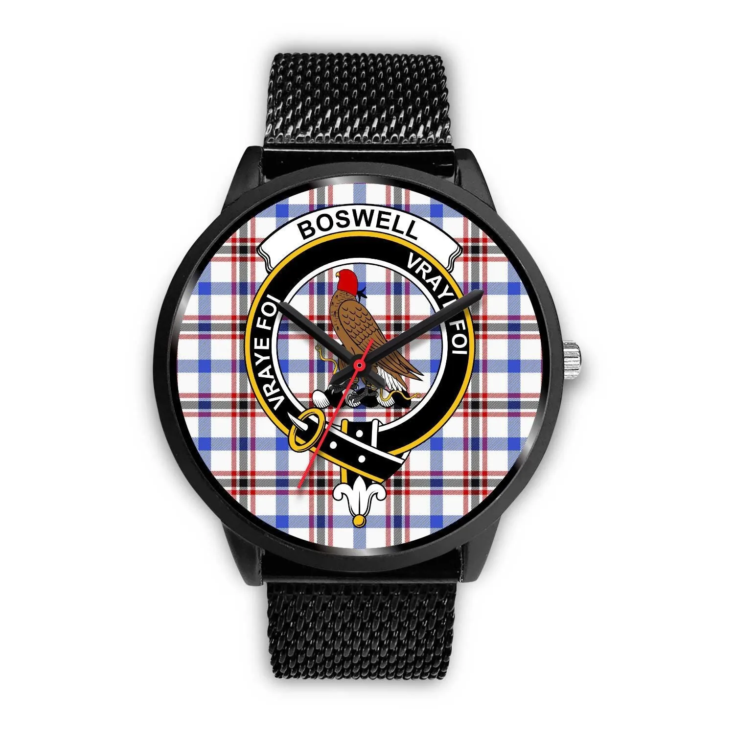 Boswell Modern Clan Badge Tartan Black Watch