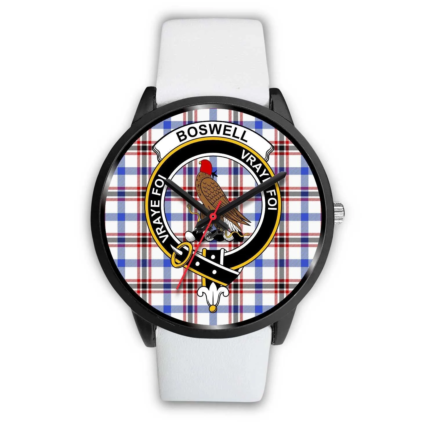 Boswell Modern Clan Badge Tartan Black Watch