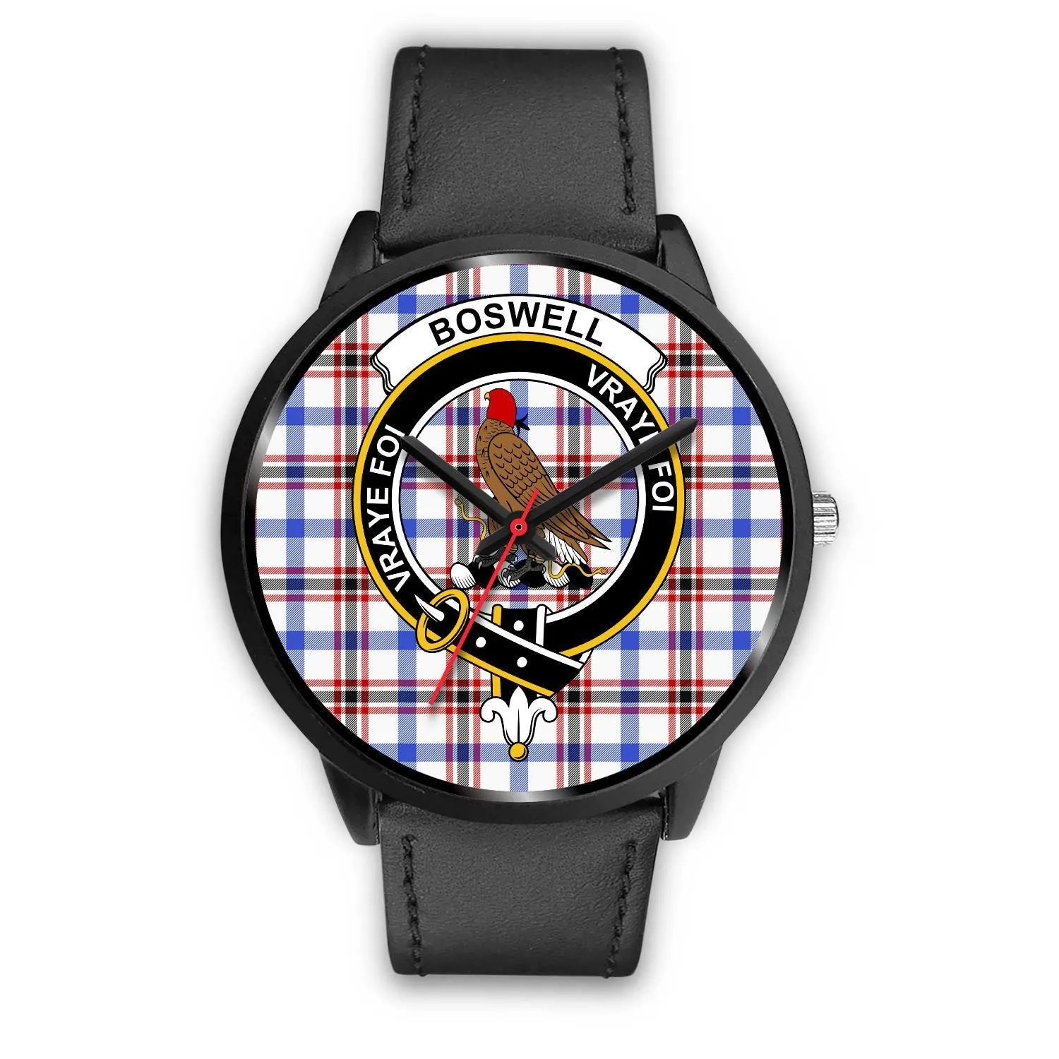 Boswell Modern Clan Badge Tartan Black Watch