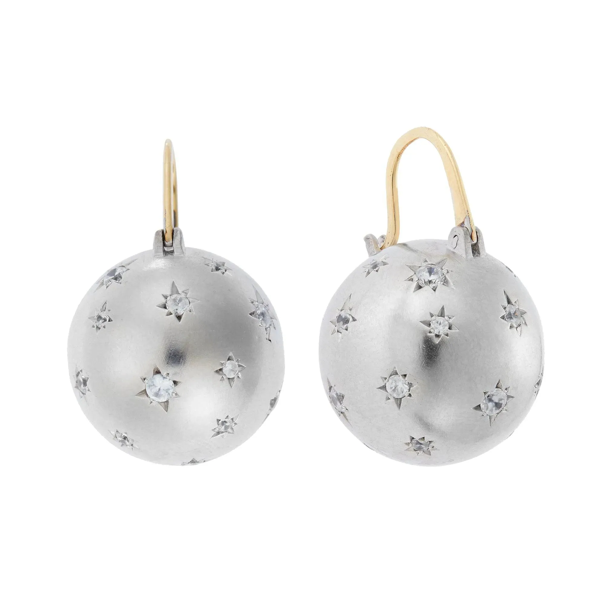 Bubble Stardust Earrings Y9-SLV