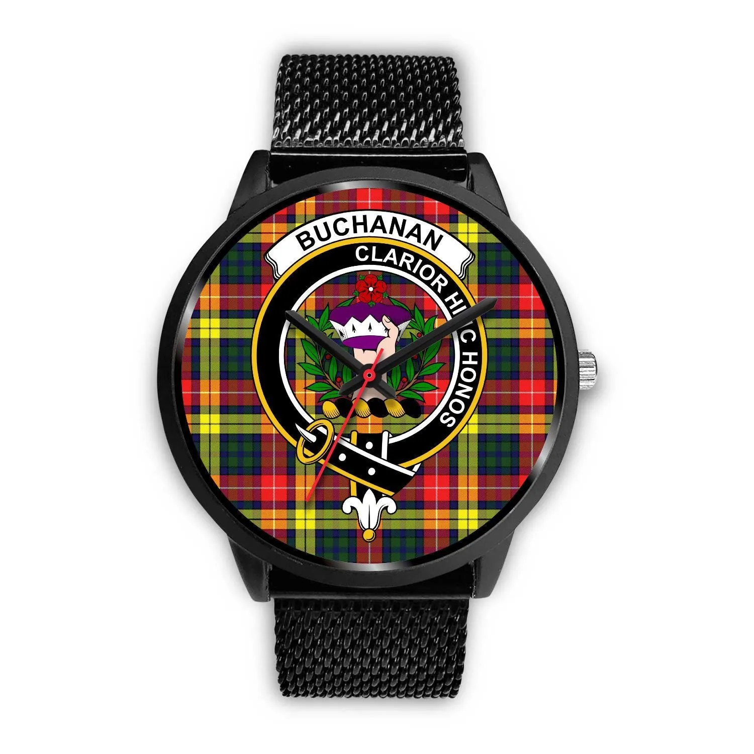 Buchanan Modern Clan Badge Tartan Black Watch