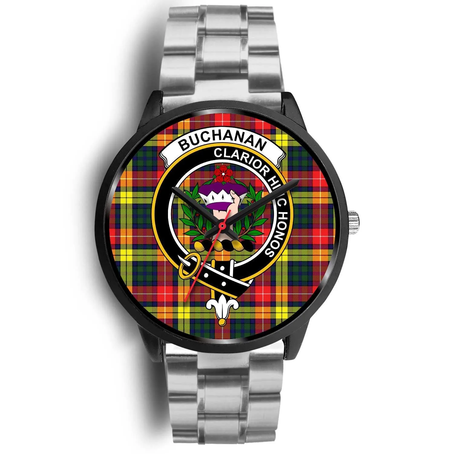 Buchanan Modern Clan Badge Tartan Black Watch