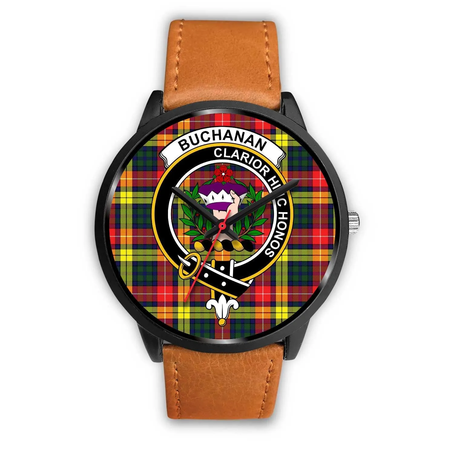 Buchanan Modern Clan Badge Tartan Black Watch