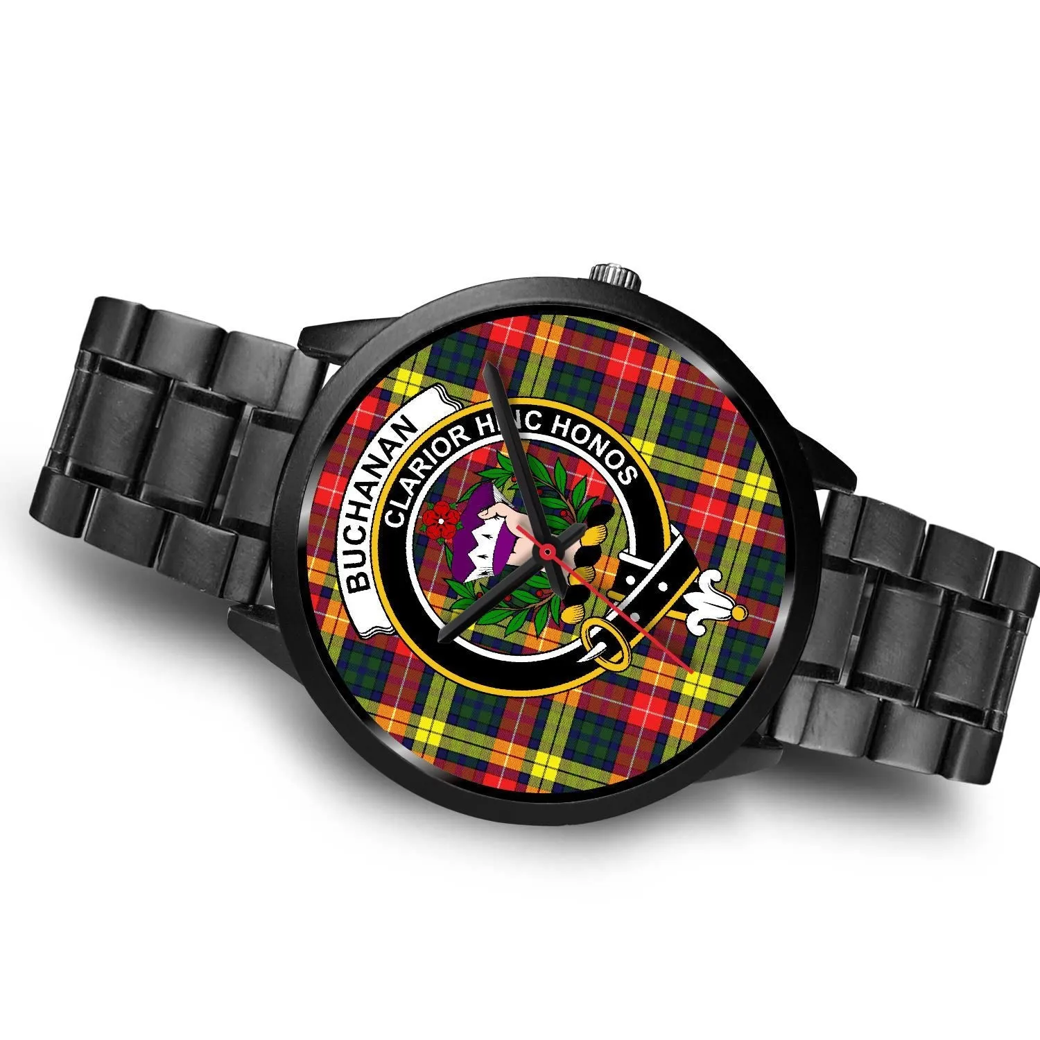 Buchanan Modern Clan Badge Tartan Black Watch