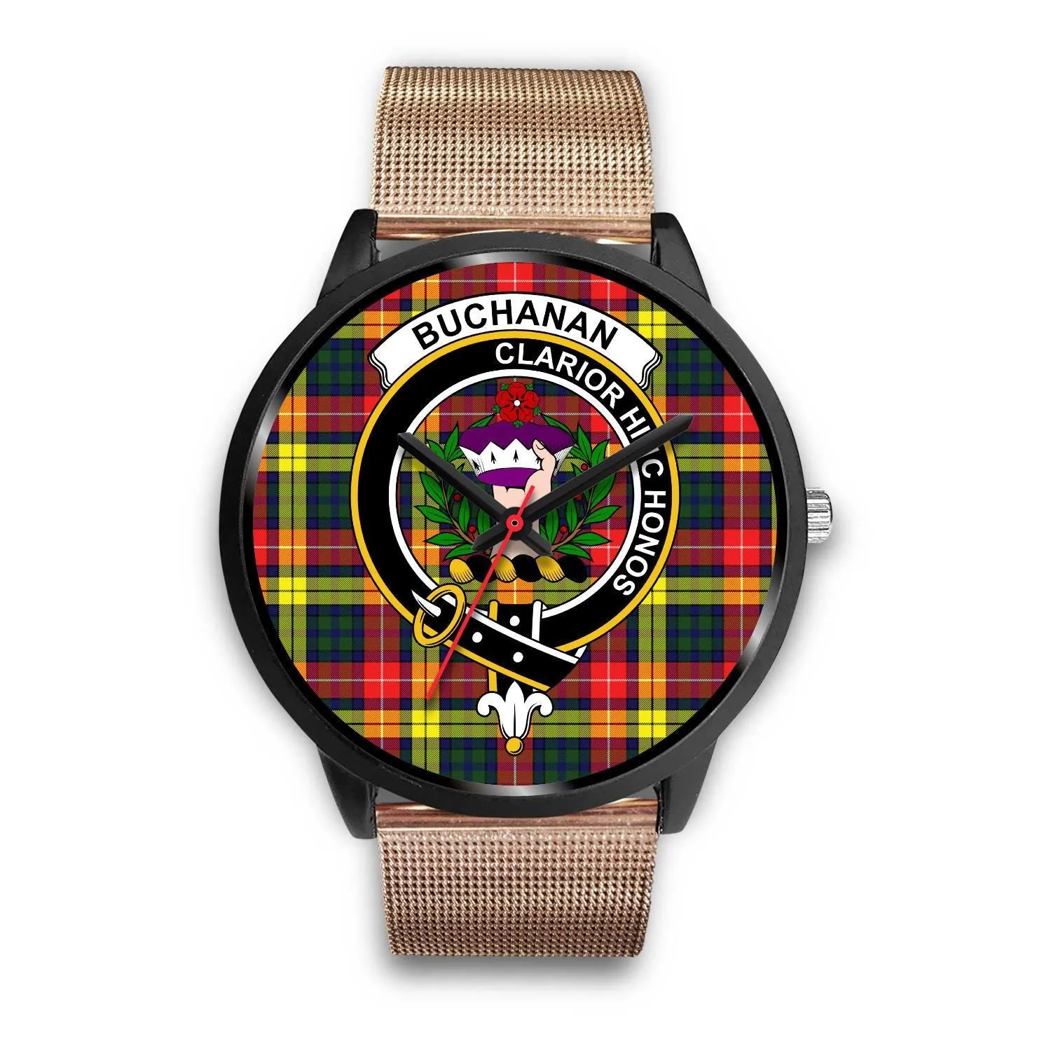 Buchanan Modern Clan Badge Tartan Black Watch