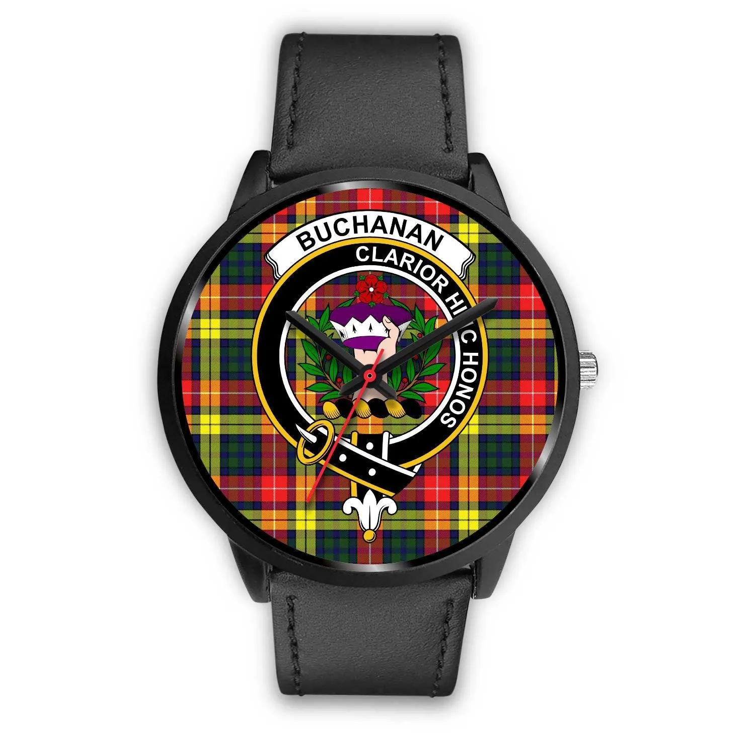 Buchanan Modern Clan Badge Tartan Black Watch