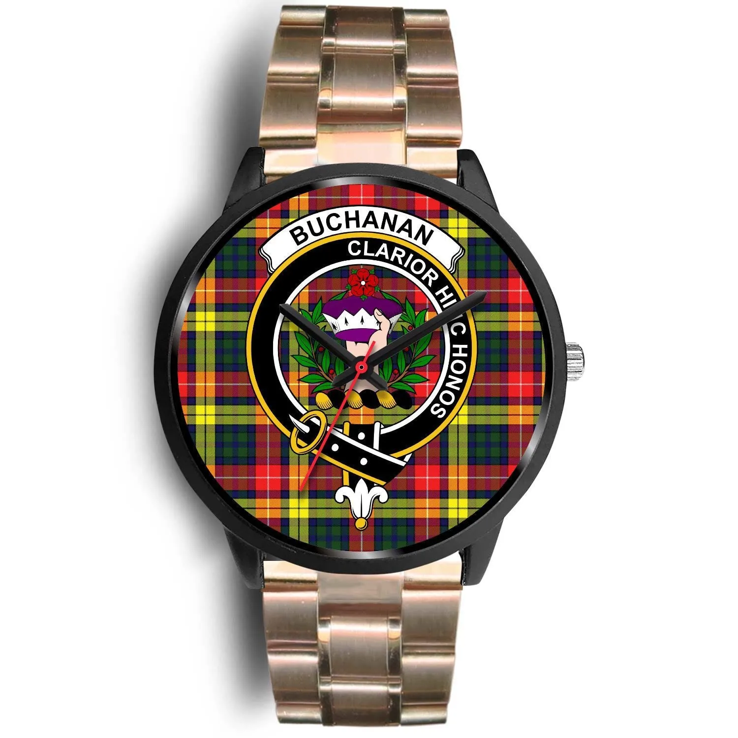 Buchanan Modern Clan Badge Tartan Black Watch