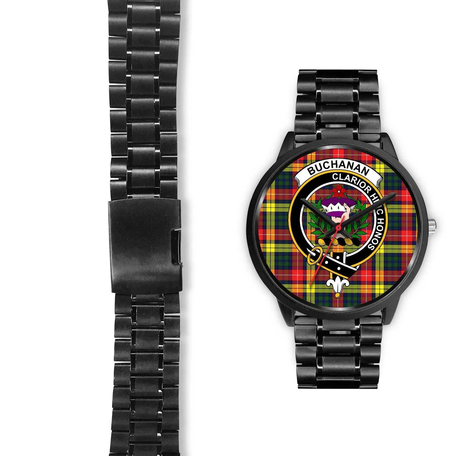 Buchanan Modern Clan Badge Tartan Black Watch