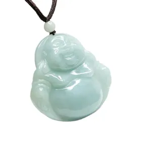 Buddha Jade Jewelry Pendant crafted from Natural Burma A Jade