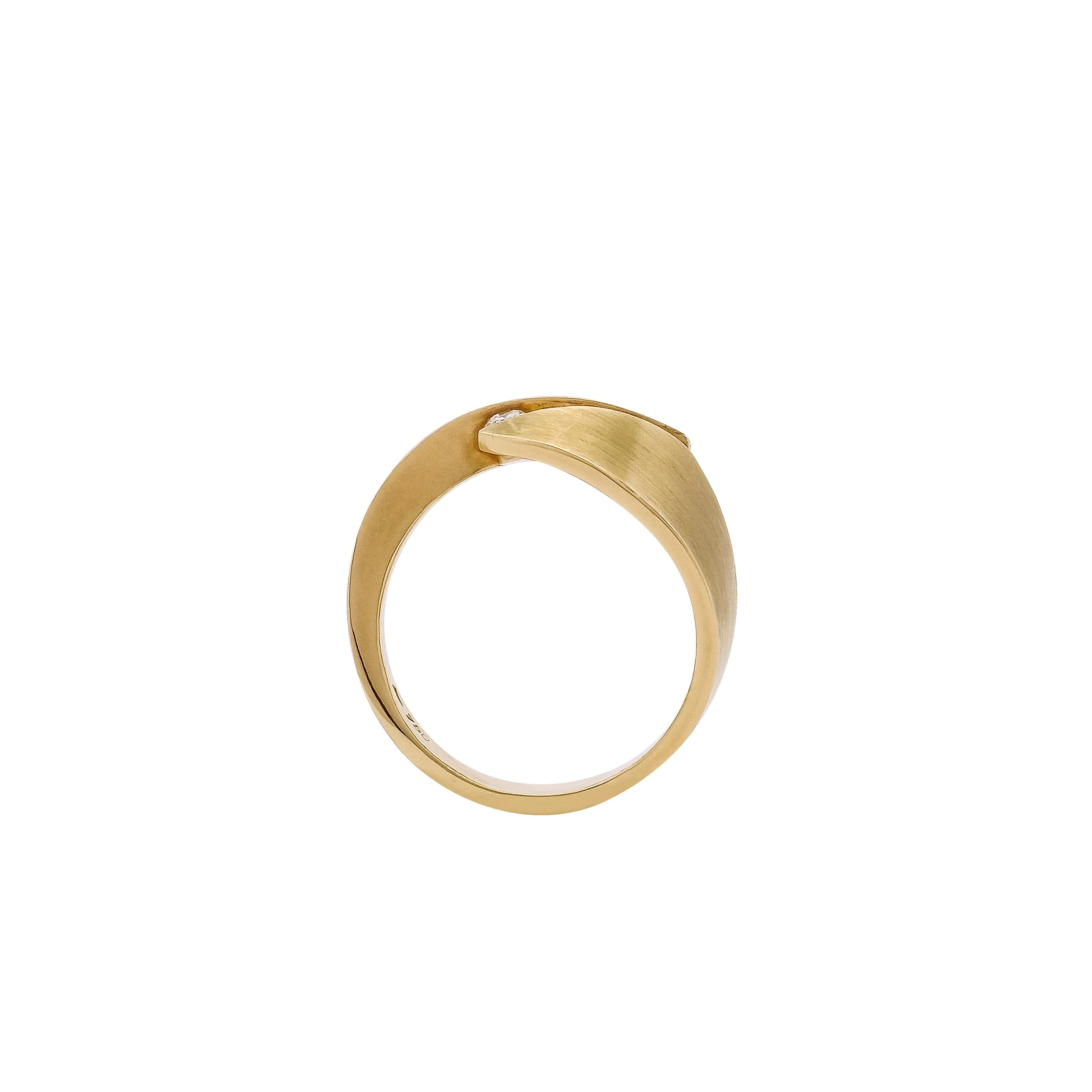 Cardillac - 18K Yellow Gold Diamond Ring D034g