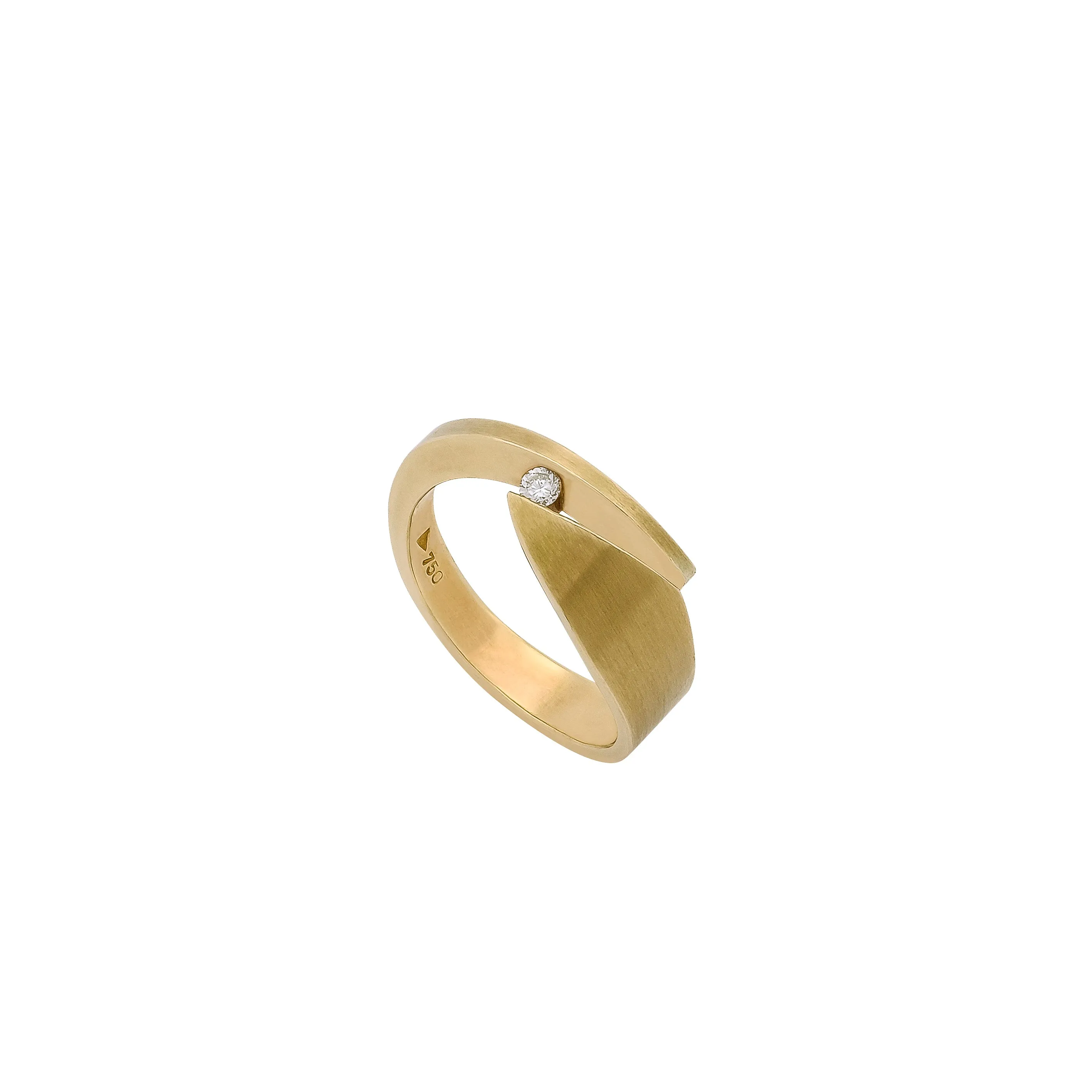 Cardillac - 18K Yellow Gold Diamond Ring D034g