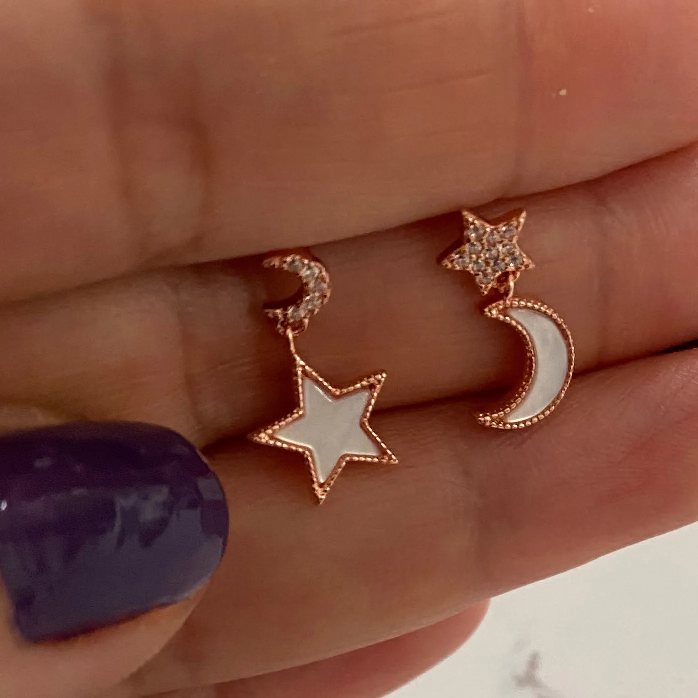 Clear night skies  - earring