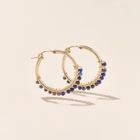 Coben Paula Hoops - Blue