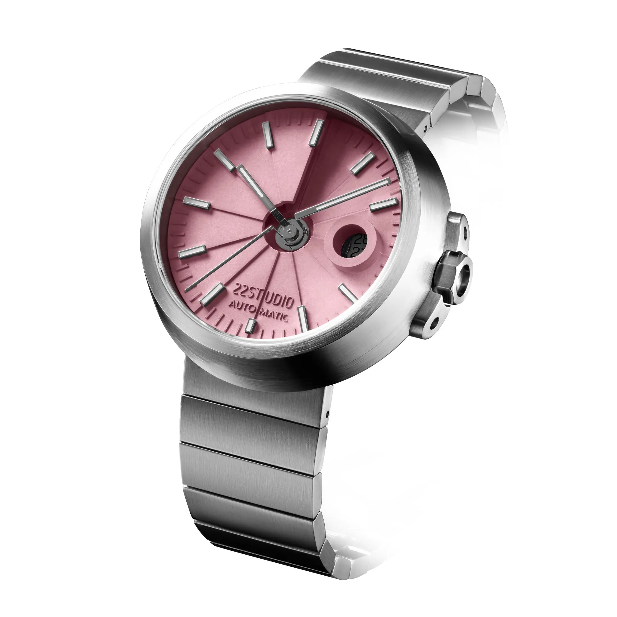 Concrete Watch Automatic 45mm Sport Edition_Blossom Pink