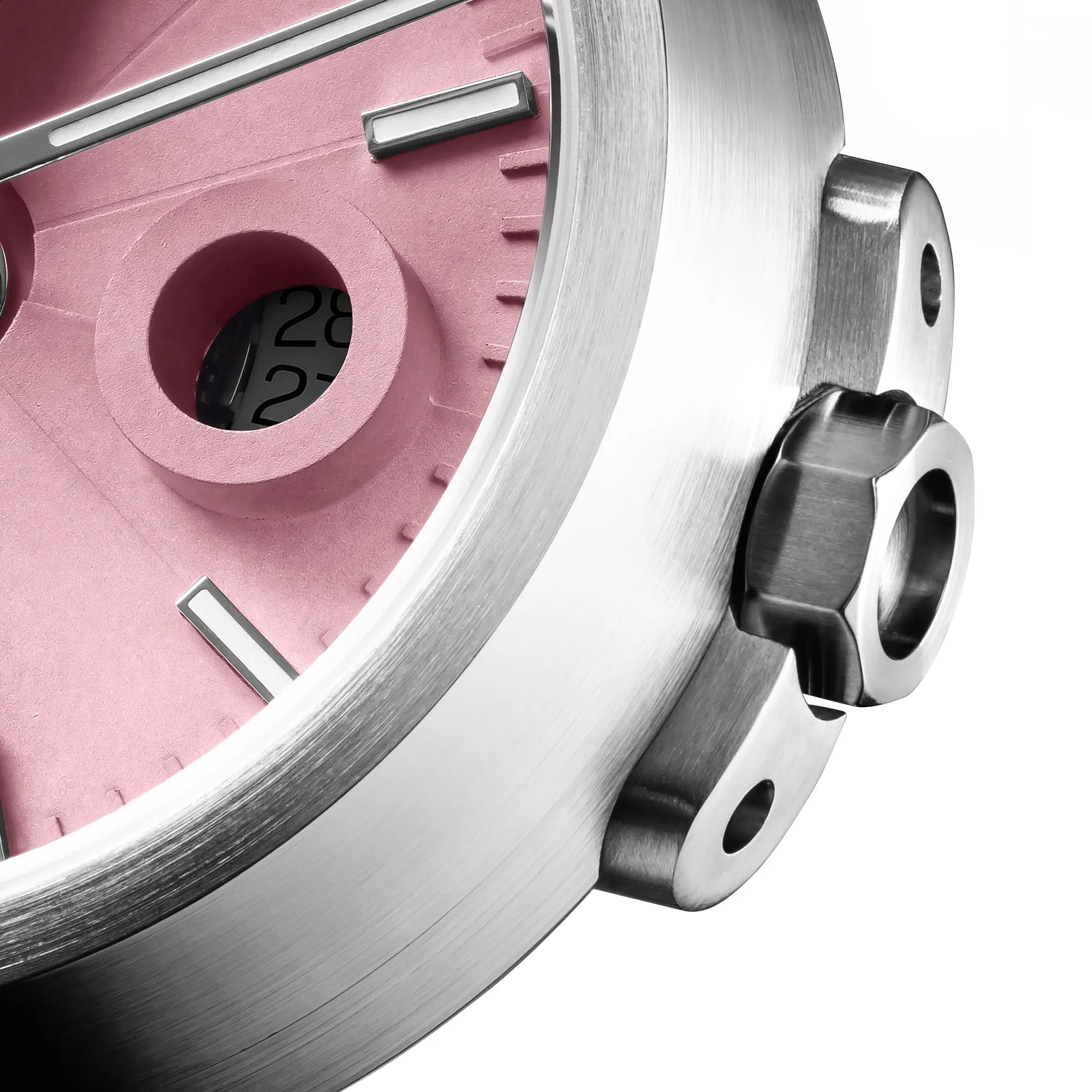 Concrete Watch Automatic 45mm Sport Edition_Blossom Pink