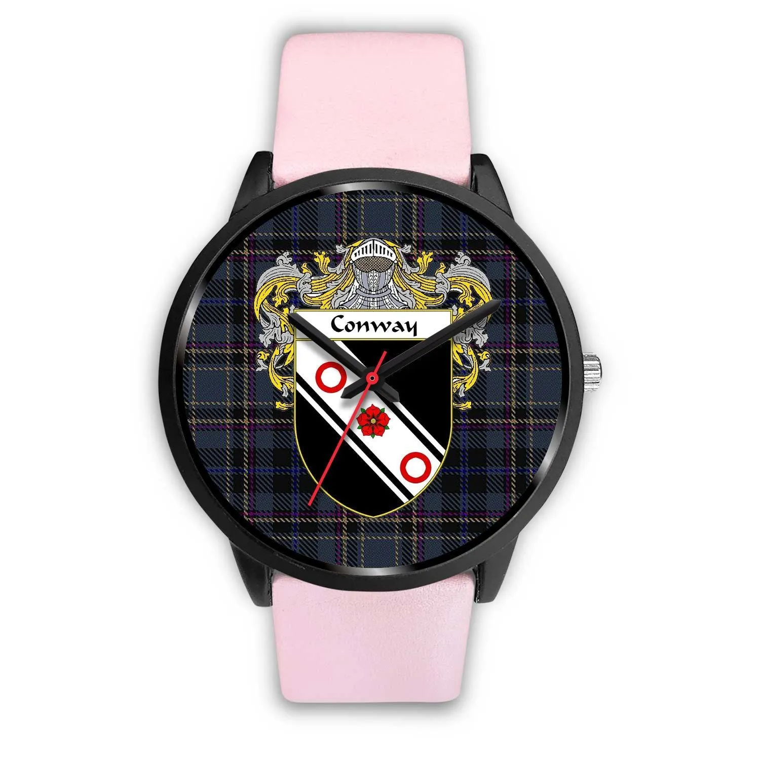 Conway Clan Badge Tartan Black Watch