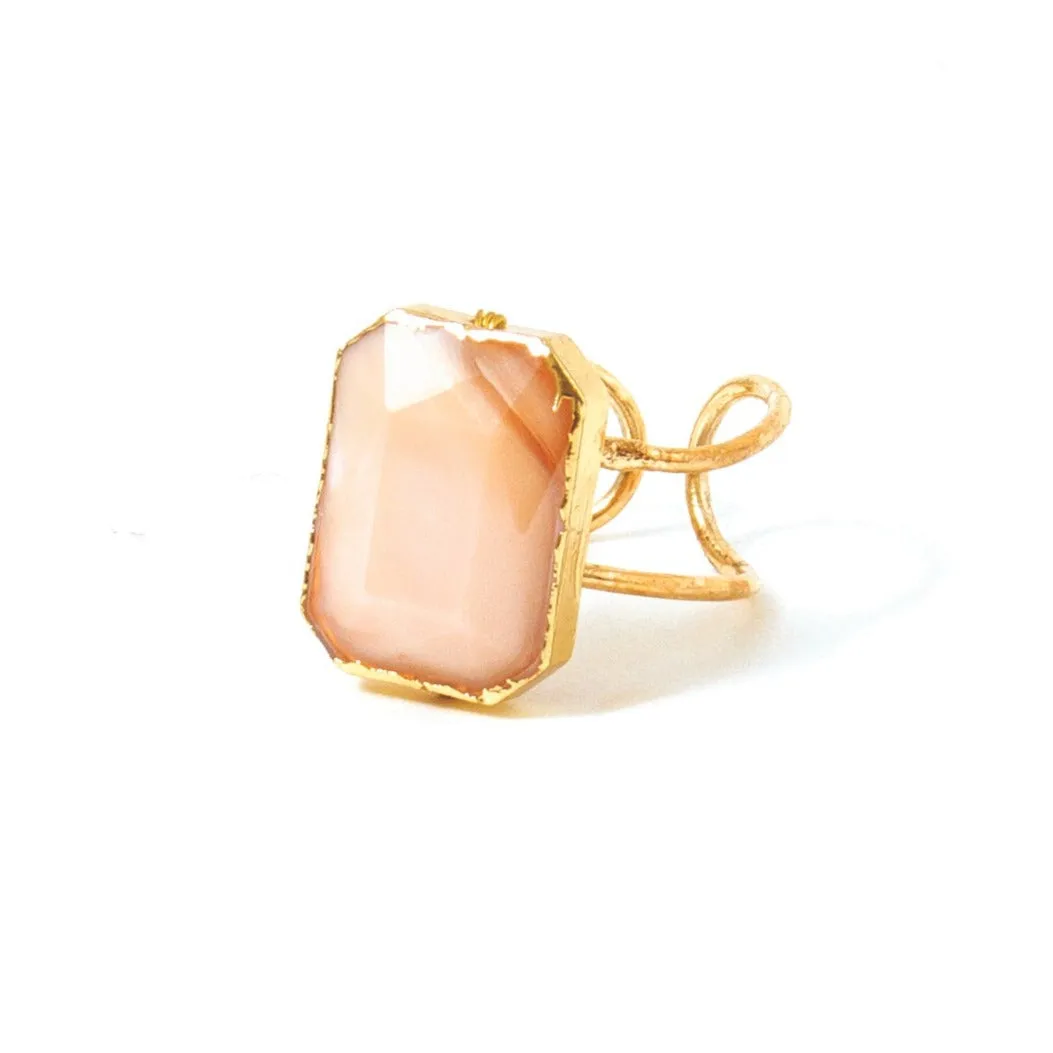 Crystal Statement Ring