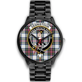 Dennistoun Clan Badge Tartan Black Watch