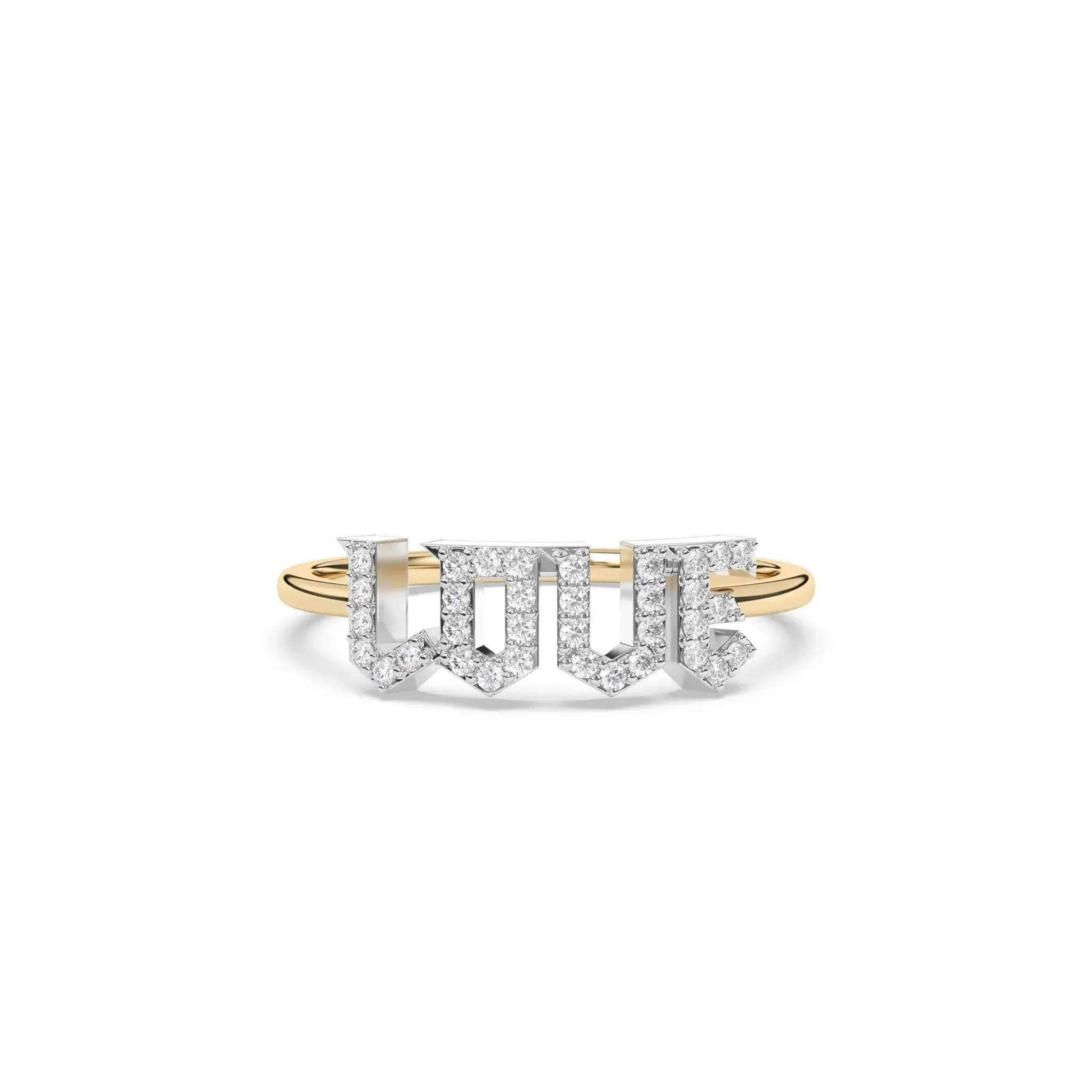 Diamond Love Ring