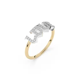 Diamond Love Ring