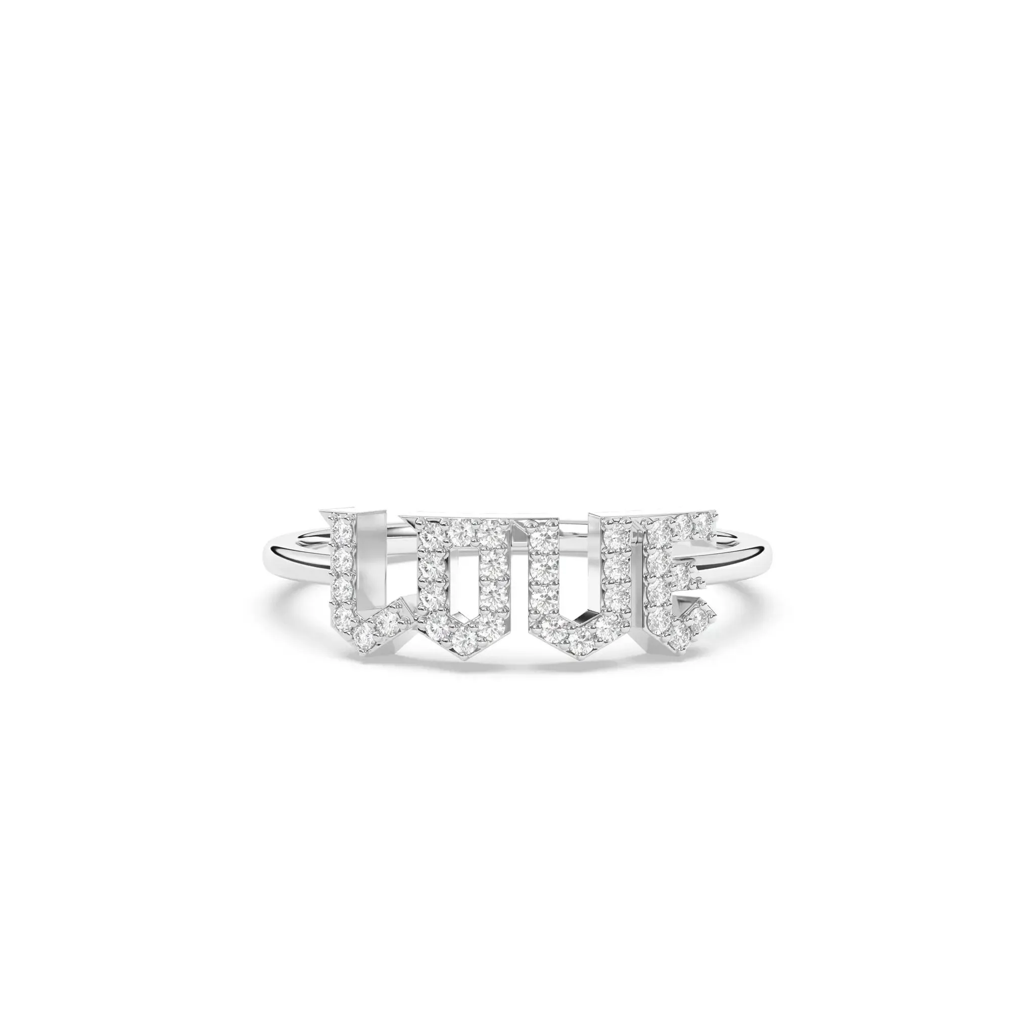 Diamond Love Ring