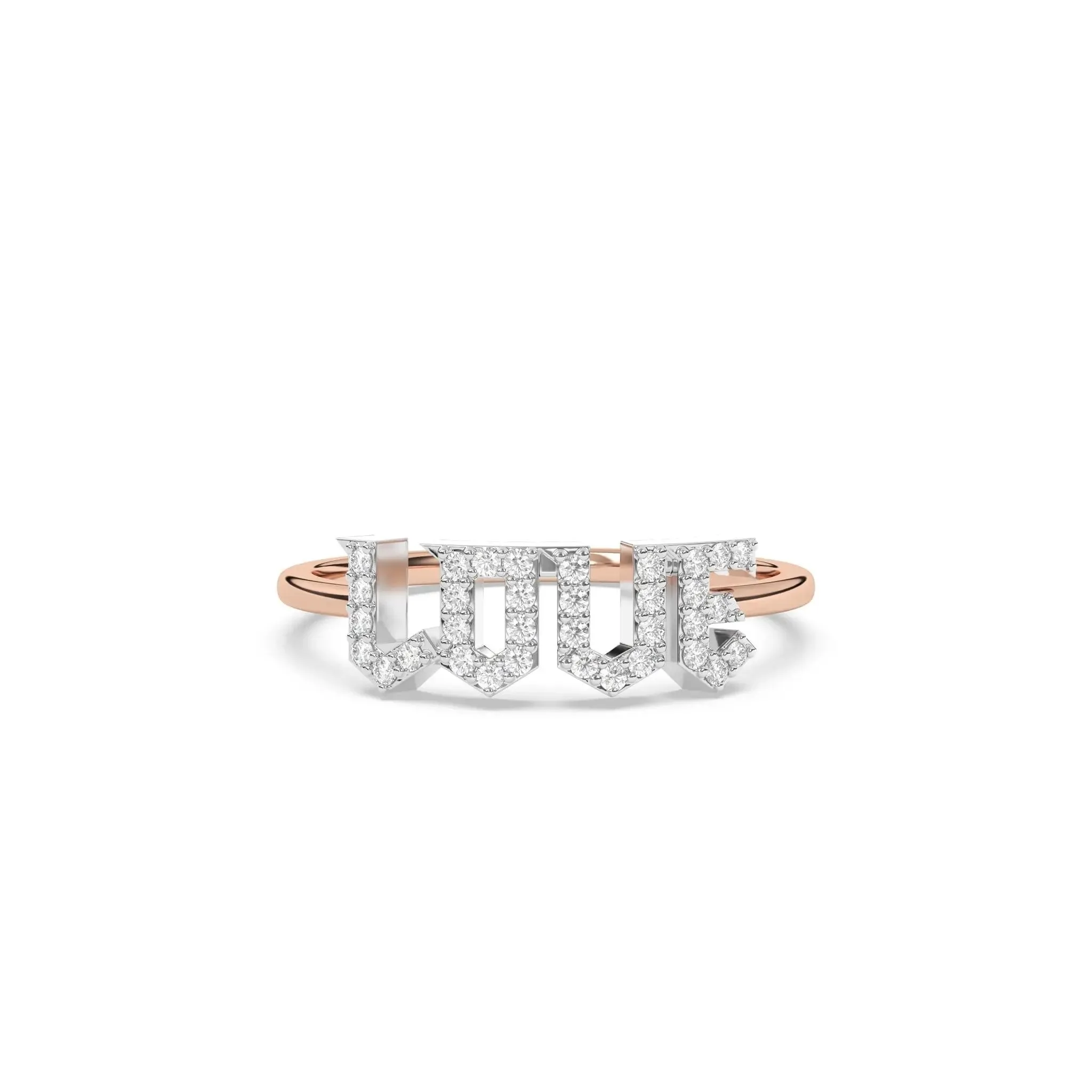 Diamond Love Ring